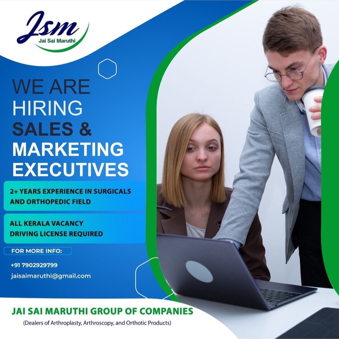 Hiring Sales & Marketing Executives